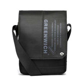 Bolso bandolera Otto negro frontal